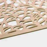 Салфетки сервировочные на стол Доляна &laquo;Астра&raquo;, 45&times;30 см, 4 шт., золотые