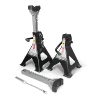 Подставка страховочная 3т, 280-410 мм, 2 шт с доп.фиксатором AVS AS-03