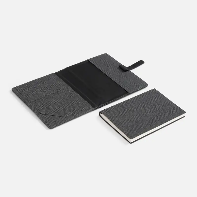 Ежедневник-органайзер Twill, недатированный, черный
