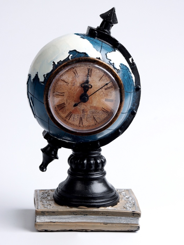 Часы настольные интерьерные, «Глобус»,  на батарейках, 11×7.8×13 см, d-8 см Часы настольные интерьерные, «Глобус»,  на батарейках, 11×7.8×13 см, d-8 см