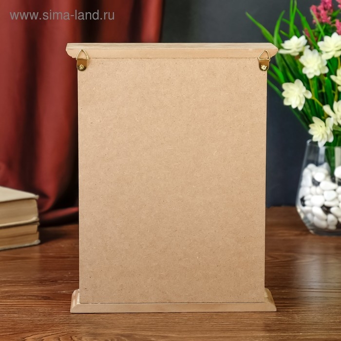 Ключница дерево 6 крючков Ключница дерево 6 крючков "Бабочки и цветы" 26х20х6,5 см