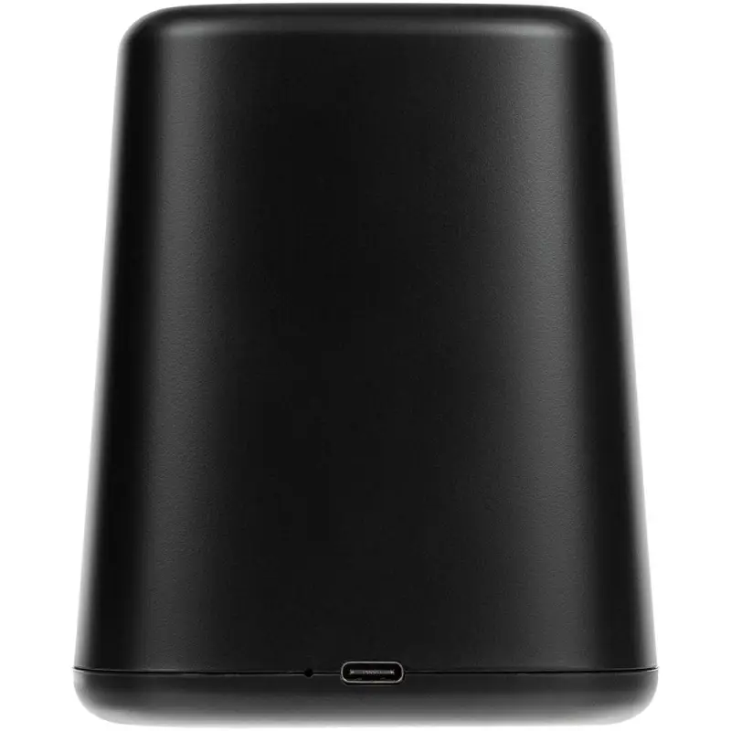 Настольный органайзер с зарядкой, лампой, вентилятором и подсветкой лого powerTower, черный