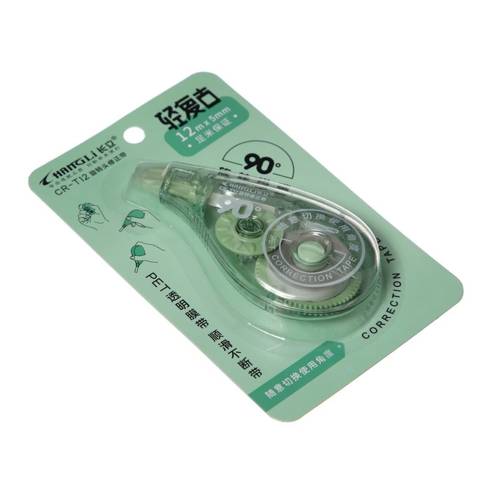 Корректор-лента 12м х 5мм, с поворачивающимся аппликатором, МИКС Корректор-лента 12м х 5мм, с поворачивающимся аппликатором, МИКС