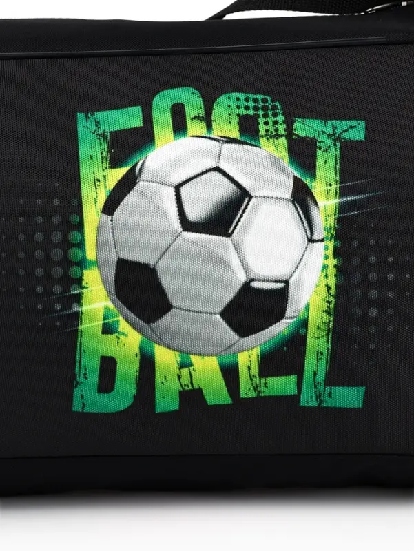 Сумка спортивная &laquo;Футбол&raquo;, 40&times;21&times;24 см, чёрная