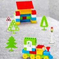 Конструктор &laquo;Строитель&raquo;, 129 деталей