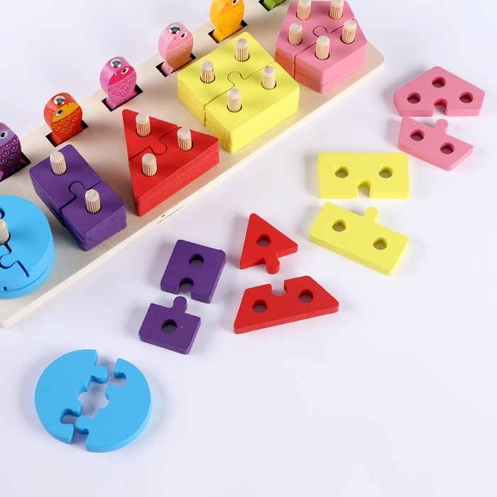 Пирамидка + рыбалка 2 в 1 «Собери» 30,8 × 10,5 × 5,5 см Пирамидка + рыбалка 2 в 1 «Собери» 30,8 × 10,5 × 5,5 см