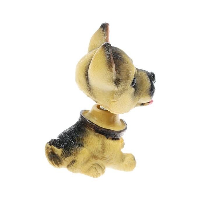 Собака на панель авто, качающая головой, мини, овчарка Собака на панель авто, качающая головой, мини, овчарка