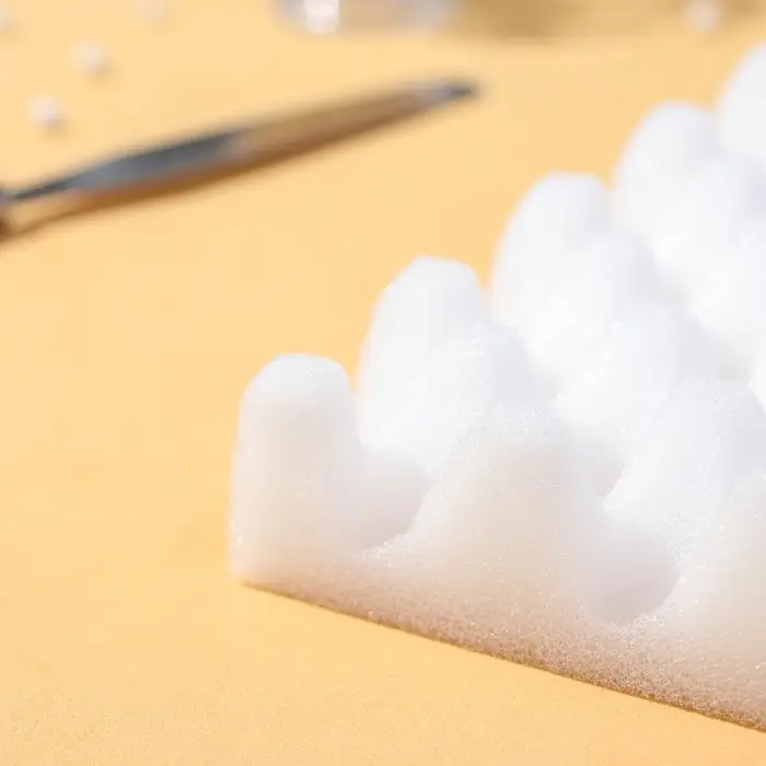 Мат для сушки цветов из мастики Доляна, 24.5&times;19&times;2.5 см, белый