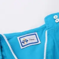 Нашивка именная &laquo;Совёнок&raquo;, 5.5&times;3.2 см, 10 шт., синяя