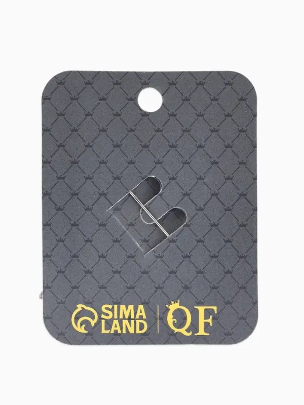 Брошь &laquo;Жемчужная капель&raquo;, белая в серебре