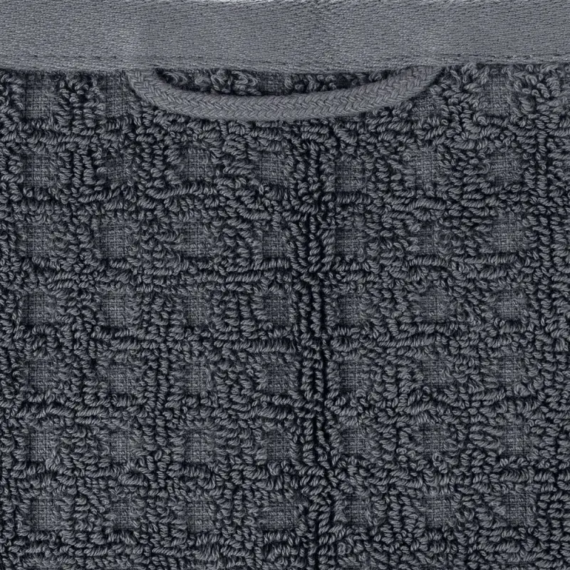 Полотенце Farbe, среднее, темно-серое Полотенце Farbe, среднее, темно-серое