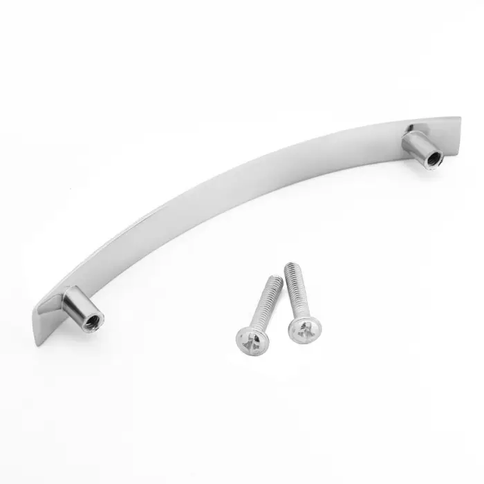 Ручка-скоба мебельная LIGHT РС001, м/о 96 мм, цвет хром Ручка-скоба мебельная LIGHT РС001, м/о 96 мм, цвет хром