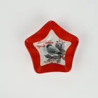 Соусник стеклянный «С Новым годом», набор 3 шт. Соусник стеклянный «С Новым годом», набор 3 шт.