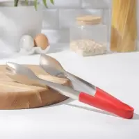 Щипцы «Форди», 35,5 см, нержавеющая сталь, цвет МИКС Щипцы «Форди», 35,5 см, нержавеющая сталь, цвет МИКС