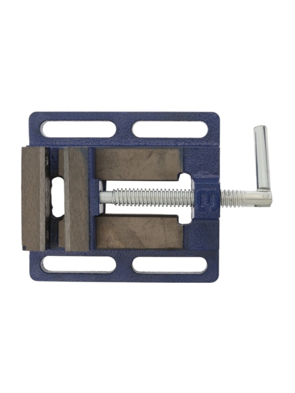 Тиски станочные ТУНДРА, чугунные, ширина губок 75 мм