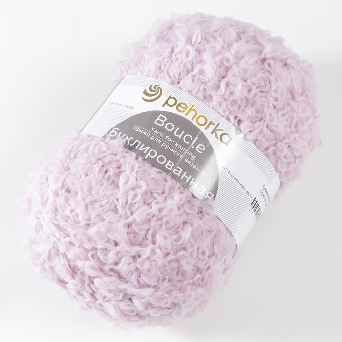 Пряжа Пряжа "Буклированная" 30% мохер,20% шерсть,50% акрил 220м/200гр (24-Орхидея)