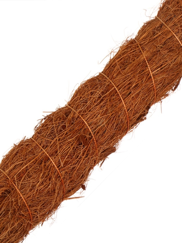 Опора для комнатнных цветов, h=100 см, d=2.5 см, пластик, кокосовая оплётка, Greengo Опора для комнатнных цветов, h=100 см, d=2.5 см, пластик, кокосовая оплётка, Greengo