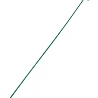 МП Колышек для подвязки растений проволочный, h=80 см, ножка d=0,3 см, зеленый Набор 10 шт