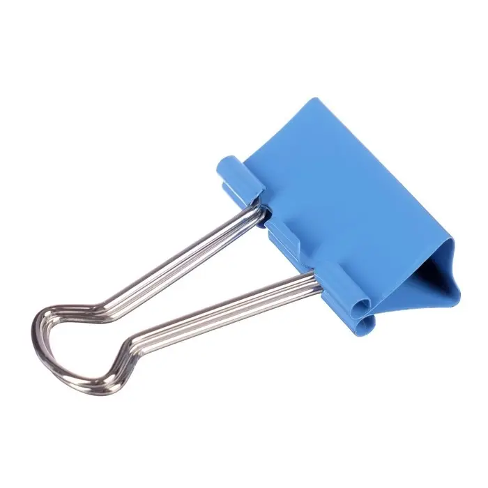 Зажимы для бумаг 32 мм, 12 штук, deVENTE, металлические, МИКС х 4 цвета, картонная коробка Зажимы для бумаг 32 мм, 12 штук, deVENTE, металлические, МИКС х 4 цвета, картонная коробка