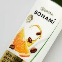Крем-гель для душа &laquo;Кофе и апельсин&raquo;, нежность и увлажнение, 400 мл, BONAMI