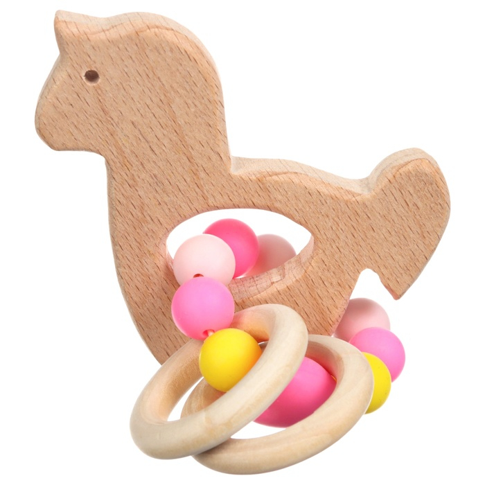 Подарочный набор: Держатель для соски-пустышки и прорезыватель «Принцесса», Mum&Baby Подарочный набор: Держатель для соски-пустышки и прорезыватель «Принцесса», Mum&Baby