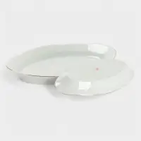 Сервиз столовый Добрушский завод &laquo;Голубка&raquo;, 36 предметов, 4 вида тарелок, фарфор, белый