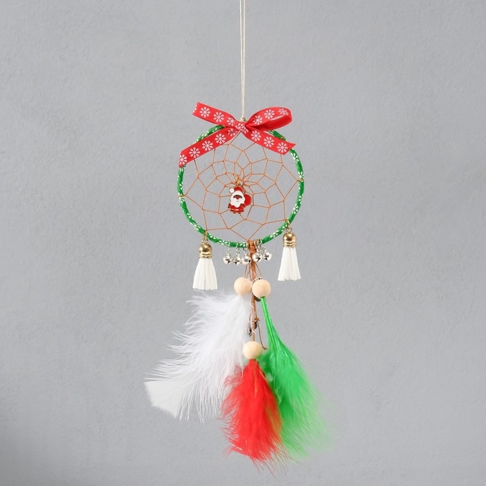Ловец снов Ловец снов "Рождественский олень" с бубенцами 9х23 см