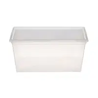 Ящики пластиковые для хранения, с крышкой, набор 2 шт.: 10 л, 16 л, прозрачно-матовый