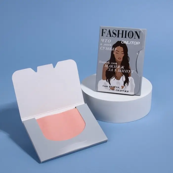 Матирующие салфетки «Девушка в платье», 100 шт Матирующие салфетки «Девушка в платье», 100 шт