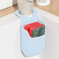 Подставка для губки Доляна &laquo;Симплекс&raquo;, 20&times;9&times;4.5 см, силикон, голубая