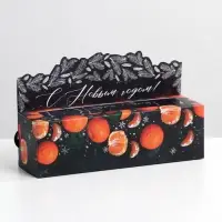 Коробка для макарун Mandarin, 18×5.5×5.5 см