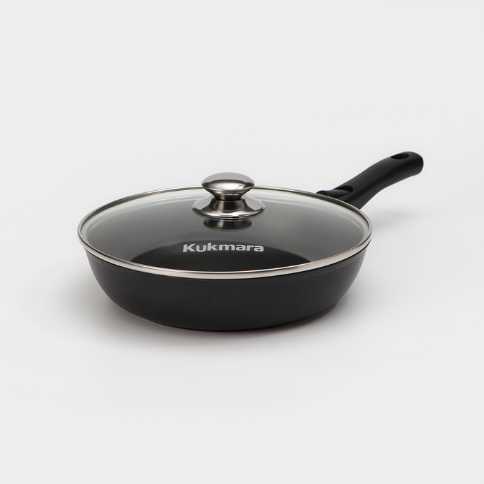 Сковорода «Традиция», d=26 см, стеклянная крышка, съёмная ручка, антипригарное покрытие, цвет чёрный Сковорода «Традиция», d=26 см, стеклянная крышка, съёмная ручка, антипригарное покрытие, цвет чёрный