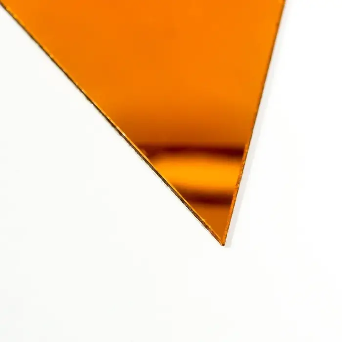 Наклейка интерьерная «Неправильный ромб», зеркальная, пластик, 45×12 см, МИКС