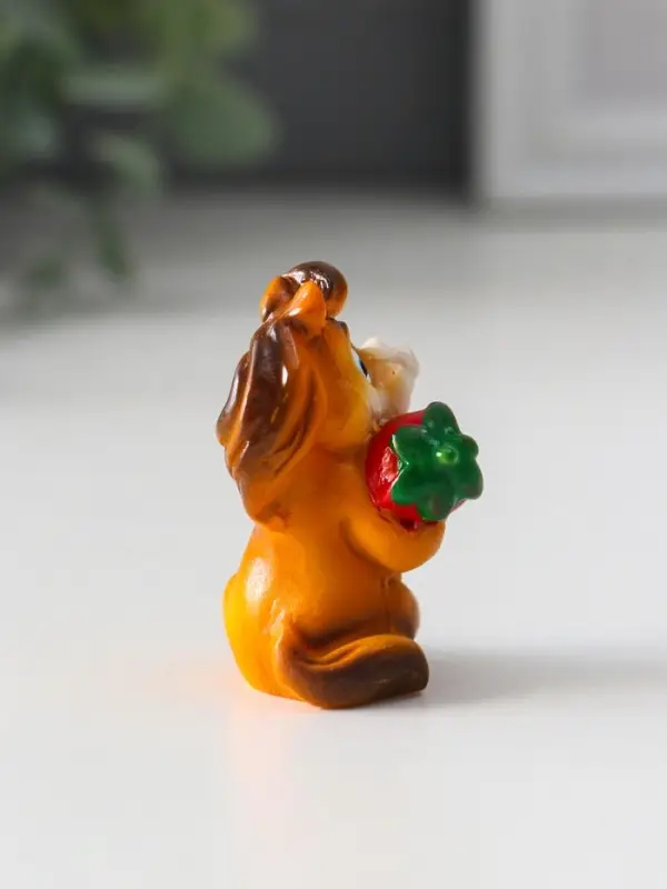 Сувенир полистоун Сувенир полистоун "Коняшка с фруктиком" МИКС 2,2х2,5х4,7 см