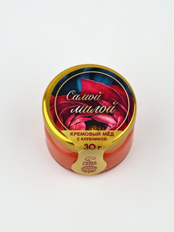 Крем-мёд Крем-мёд "Самой милой" с клубникой, 30 г