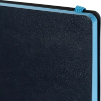 Ежедневник недатированный синий А5  MEGAPOLIS SOFT 3-470/03