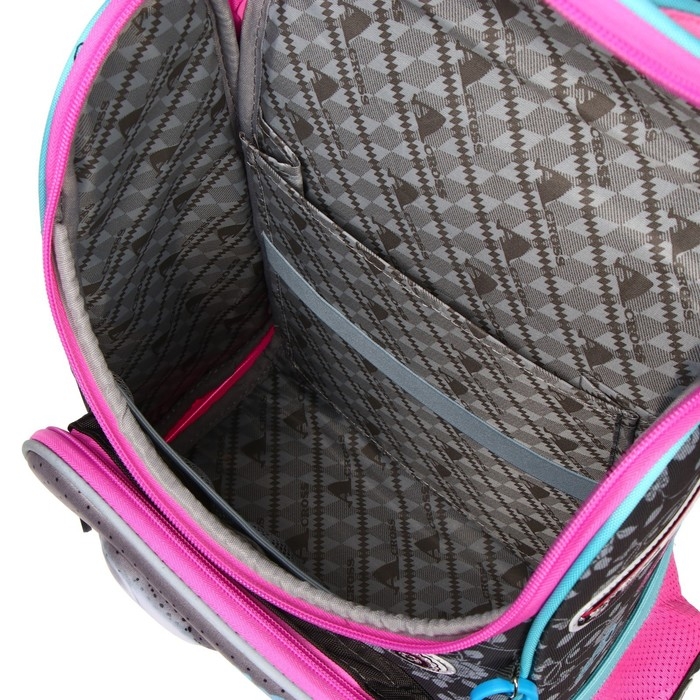 Ранец школьный Стандарт, раскаладной, 35 х 22 х 12 см, Across 191, наполнение: мешок, серый/фиолетовый ACR22-191-7 Ранец школьный Стандарт, раскаладной, 35 х 22 х 12 см, Across 191, наполнение: мешок, серый/фиолетовый ACR22-191-7