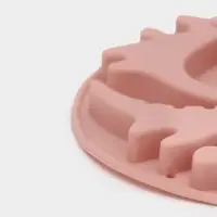 Форма для шоколада Доляна &laquo;Дино&raquo;, силикон, 16.5&times;14&times;1 см, 7 ячеек, МИКС