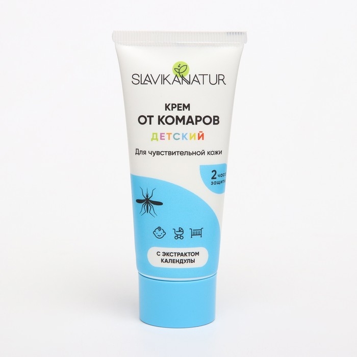 Крем от комаров Крем от комаров "Slavika natur" детский, 30 мл