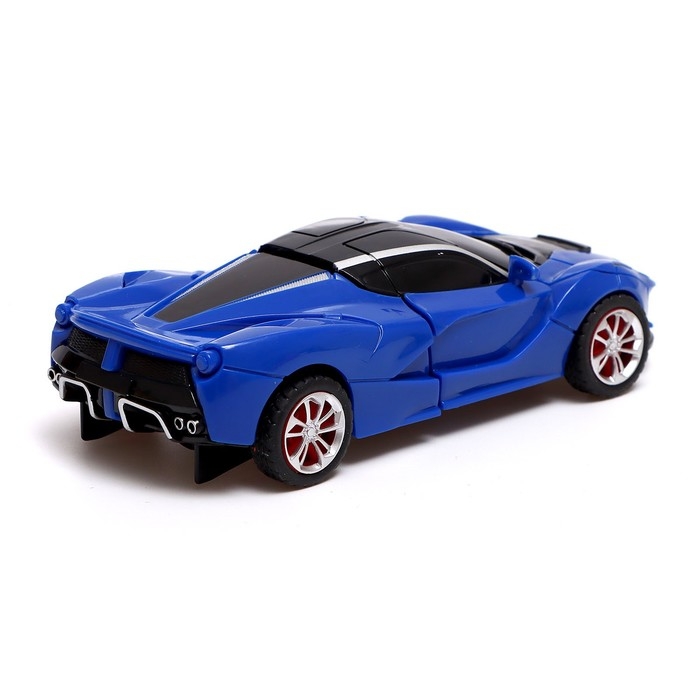 Робот инерционный «Спорткар», трансформируется при столкновении, цвета МИКС Робот инерционный «Спорткар», трансформируется при столкновении, цвета МИКС