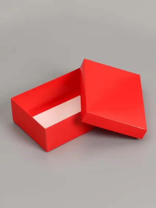 Коробка подарочная складная, упаковка, &laquo;Красная&raquo;, 21&times;15&times;7 см