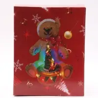 Фигура светодиодная &laquo;Мишка&raquo; 25&times;19 см, муз, USB, AAx3 (не в комплекте), МУЛЬТИ