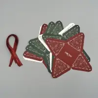 Бонбоньерки новогодние &laquo;Новый год&raquo;, набор 10 шт., 9&times;9 см
