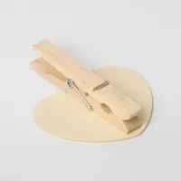 Меловой ценник «На прищепке» 6,6×7,2, сердце, (фасовка 10 шт.), цвет чёрный Меловой ценник «На прищепке» 6,6×7,2, сердце, (фасовка 10 шт.), цвет чёрный