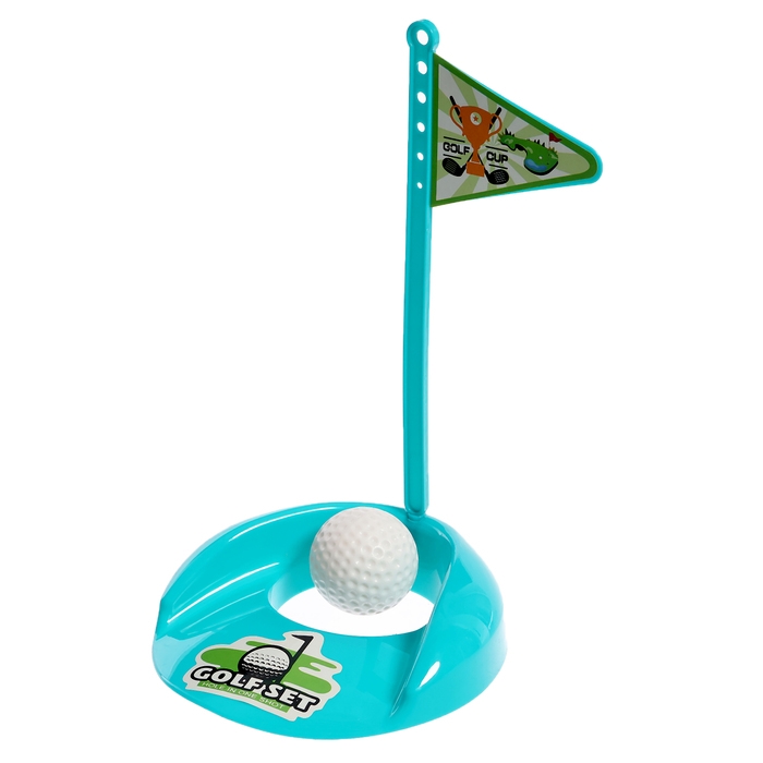 Набор для гольфа «Чемпионский Удар», 9 предметов, 48,5 см.