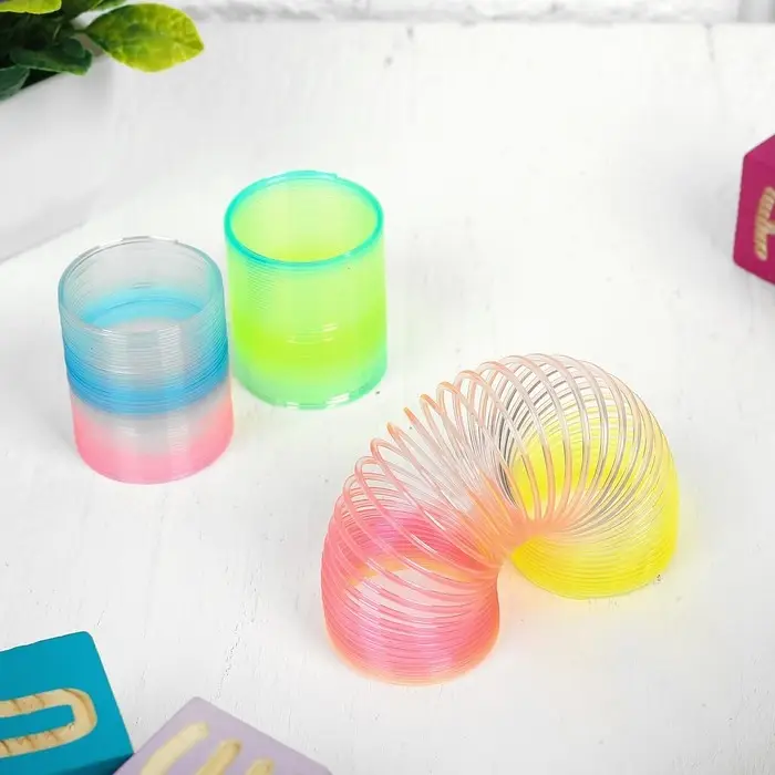 Пружинка - радуга «Перелив», d=4 см, МИКС Пружинка - радуга «Перелив», d=4 см, МИКС