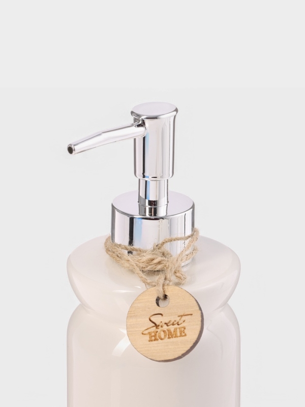 Набор для ванной 4 предмета (дозатор для мыла, стакан, мыльница, емкость для ватных дисков) 102275 Набор для ванной 4 предмета (дозатор для мыла, стакан, мыльница, емкость для ватных дисков) 102275