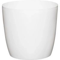 Горшок цветочный с автополивом КОМФОРТ 3,5л белый ПИ-25-9ТХ