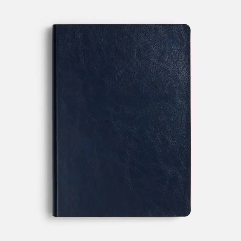 Ежедневник Doppio, недатированный, синий с оранжевым Ежедневник Doppio, недатированный, синий с оранжевым