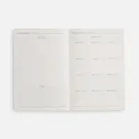 Ежедневник-органайзер Twill, недатированный, синий